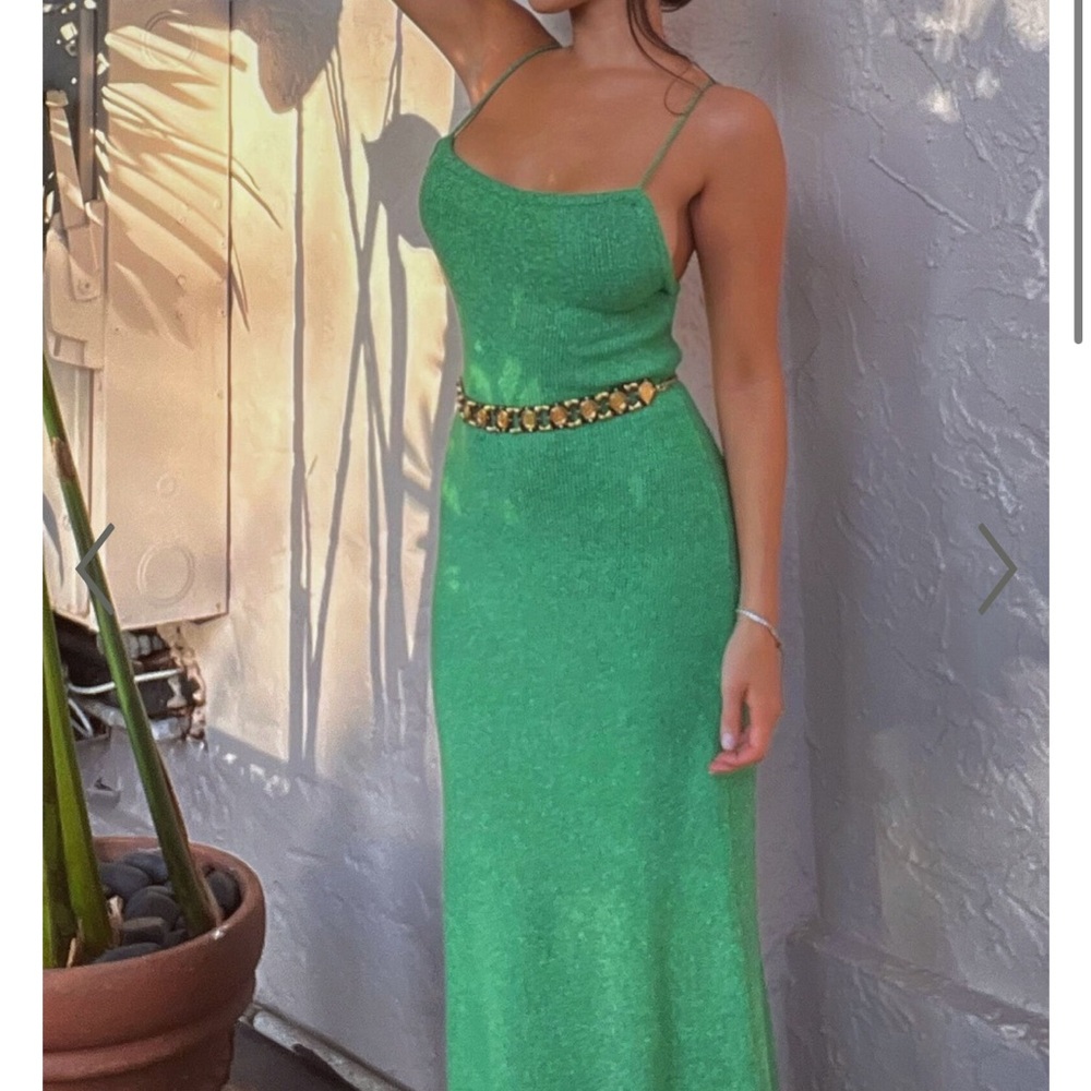 Showpo Green Dress